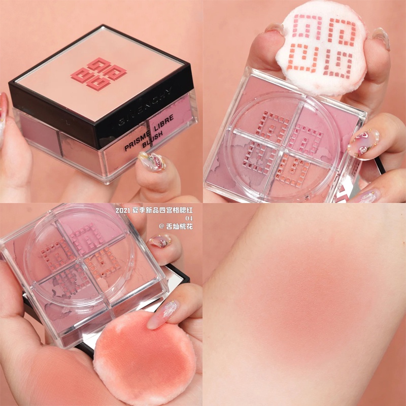 Phấn má hồng bốn màu Givenchy 2021 # 01 # 02 # 03 # 04 # | BigBuy360 - bigbuy360.vn