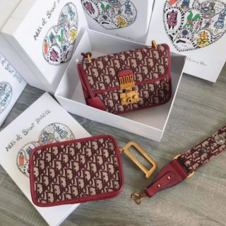 Túi xách DIOR ( đen , đỏ )