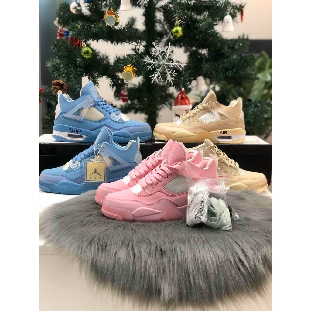 Giày thể thao sneaker cao cấp jordan 4 full size
