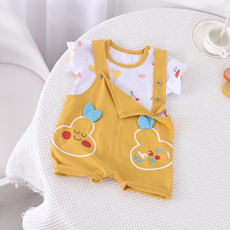 Set đồ bé trai, quần áo bé trai họa tiết mùa hè SBT411