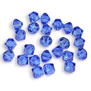 Hạt Pha Lê Swarovski 5328 - Size 4mm - Màu 206 Sapphire