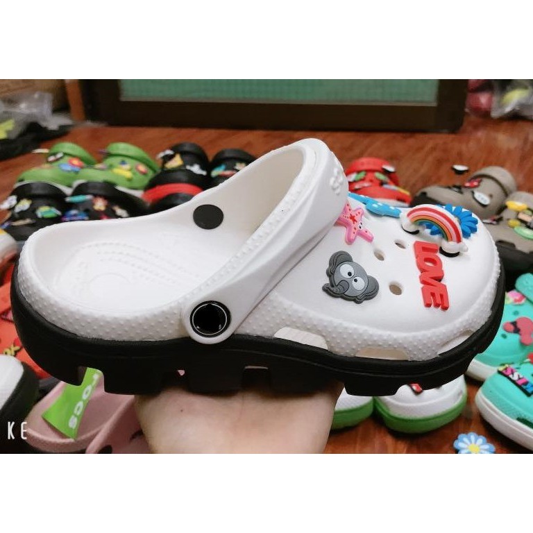 Dép sục cross thời trang nam nữ + Tặng kèm 10 jib | BigBuy360 - bigbuy360.vn