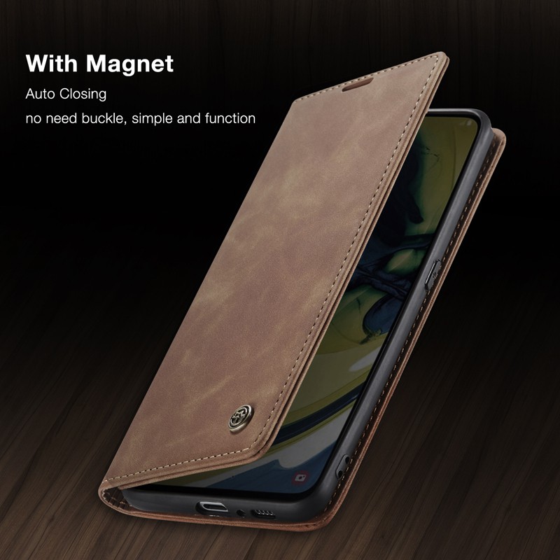 Bao nắp gập chất da cho điện thoại Samsung Galaxy A80 A90 A10 M10 M20 A70 A50 A30 S10 5G S7 Edge S8 Plus S9 Plus | BigBuy360 - bigbuy360.vn