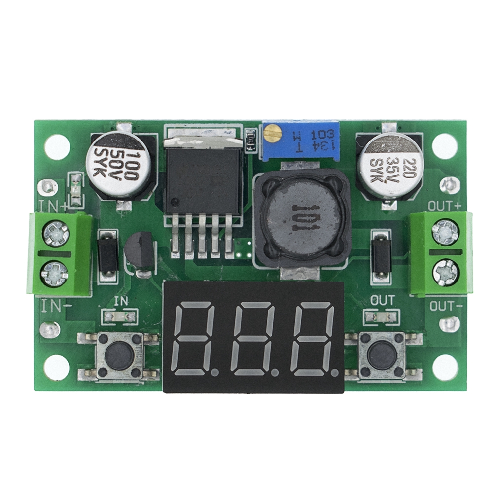 Mô Đun Hạ Áp Lm2596 3a Dc-Dc + Vôn Kế Lm2596S-Adj 4-40v Sang 3.3v / 5v / 9v / 12v / 24v | BigBuy360 - bigbuy360.vn