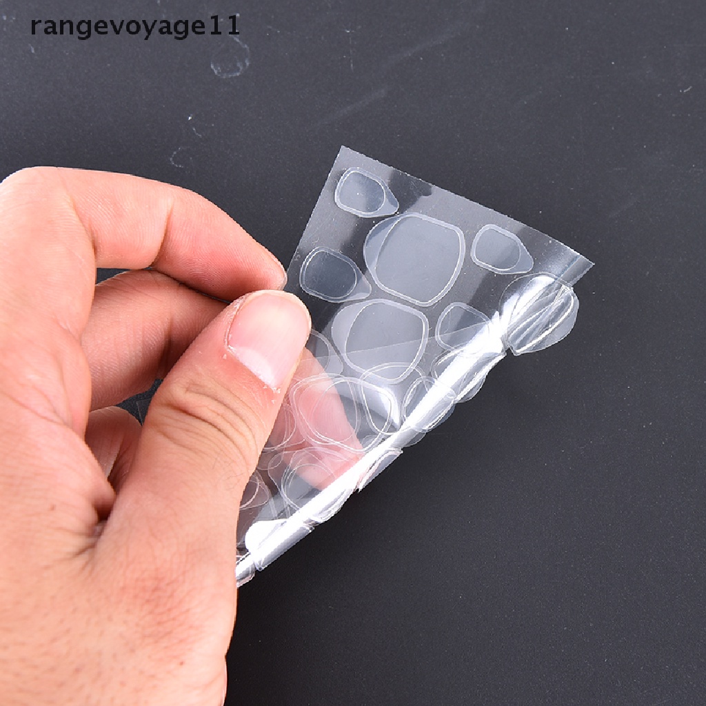 Bộ 10 Miếng Dán Hai Mặt Trong Suốt Trang Trí Móng Tay