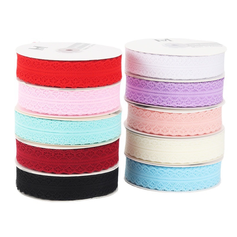 Ruy Băng Ren Cuộn 45M, Khổ Ngang 3CM Thắt Nơ, Buộc Quà, Gói Hoa