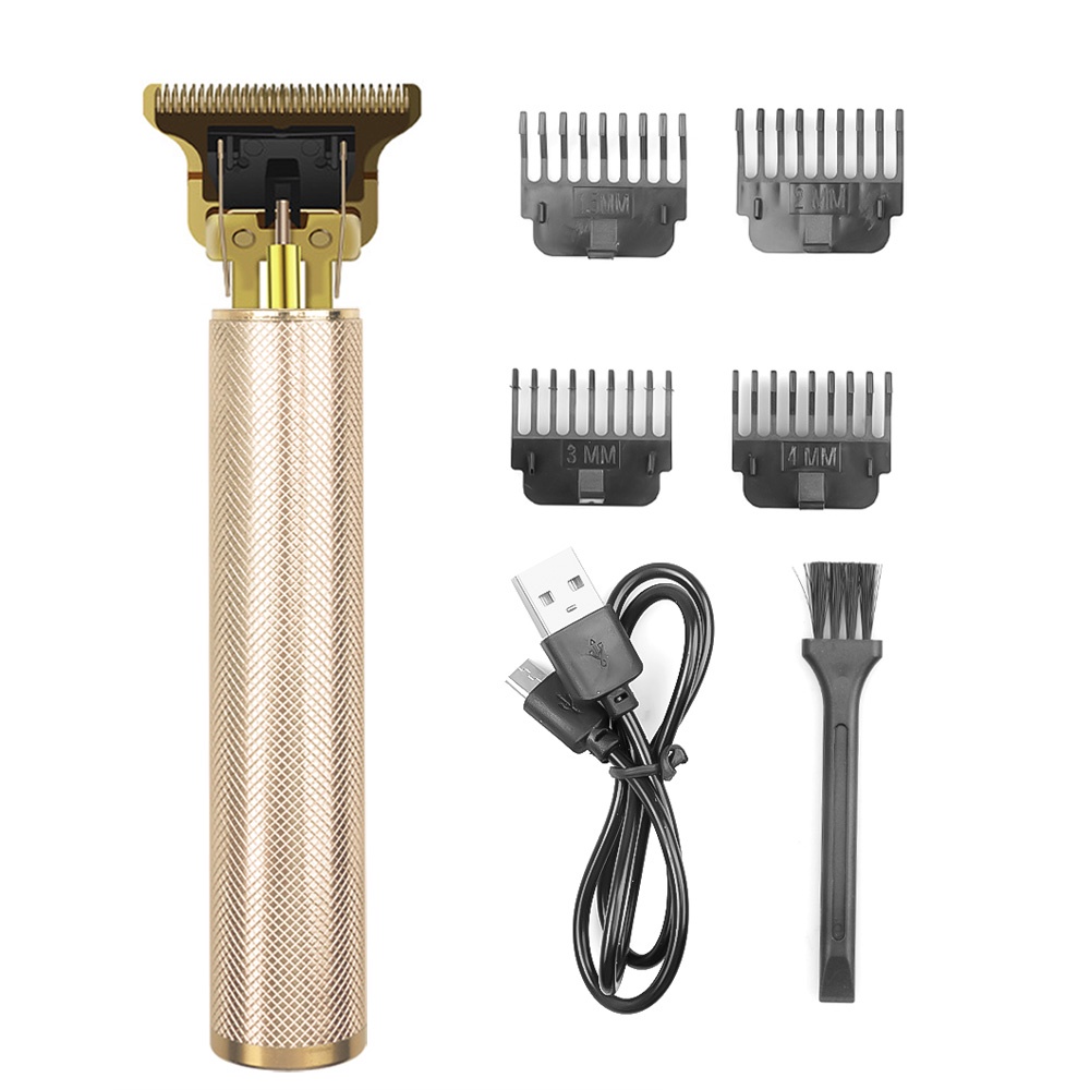 [Hàng mới về] Máy cạo râu không dây có cáp sạc USB tiện dụng cho nam