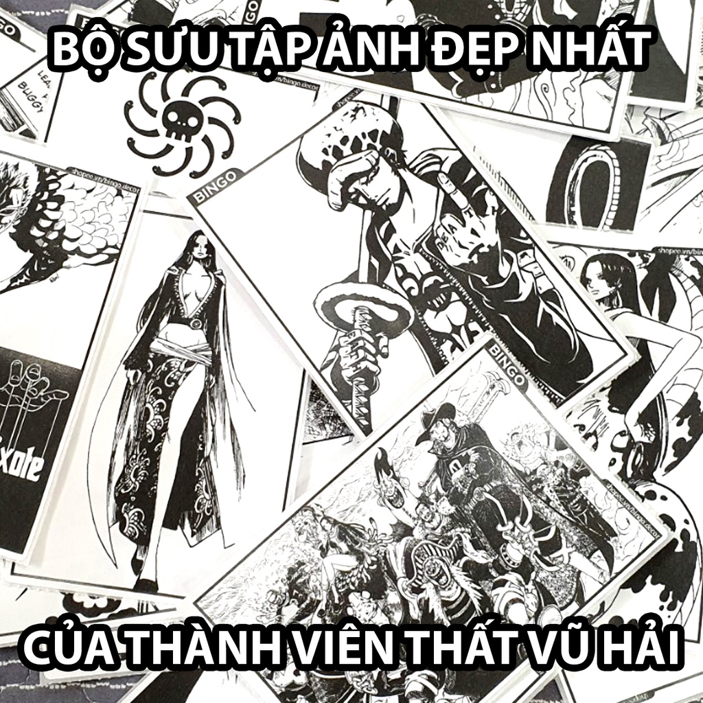 Tranh Dán Tường In Nhiệt Truyện Tranh Chủ Đề OnePiece Manga Anime Poster Decor Góc Học Tập Làm Việc - BINGO STORE