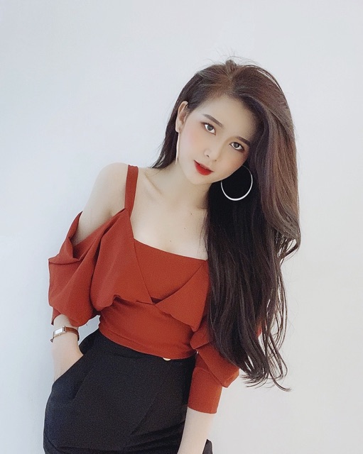 ÁO CROPTOP thiết kệ lạ mắt (A28) - vy store