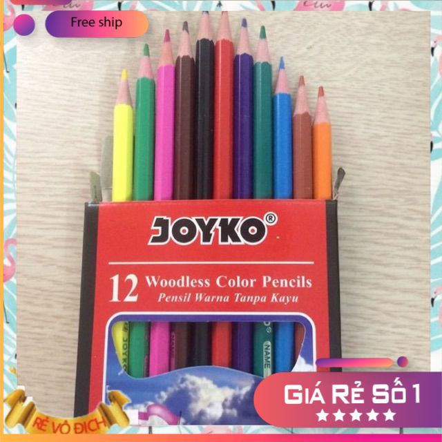 Chì Màu Joyko 12 - 24 Màu