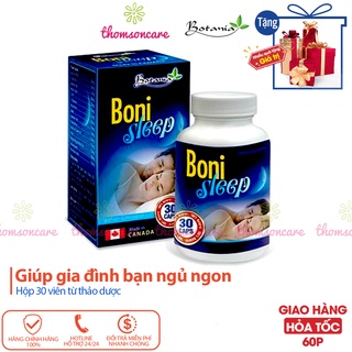 Boni Sleep viên uống hỗ trợ giảm mất ngủ - Mua 6 tặng 1 bằng tem tích điểm Bonisleep