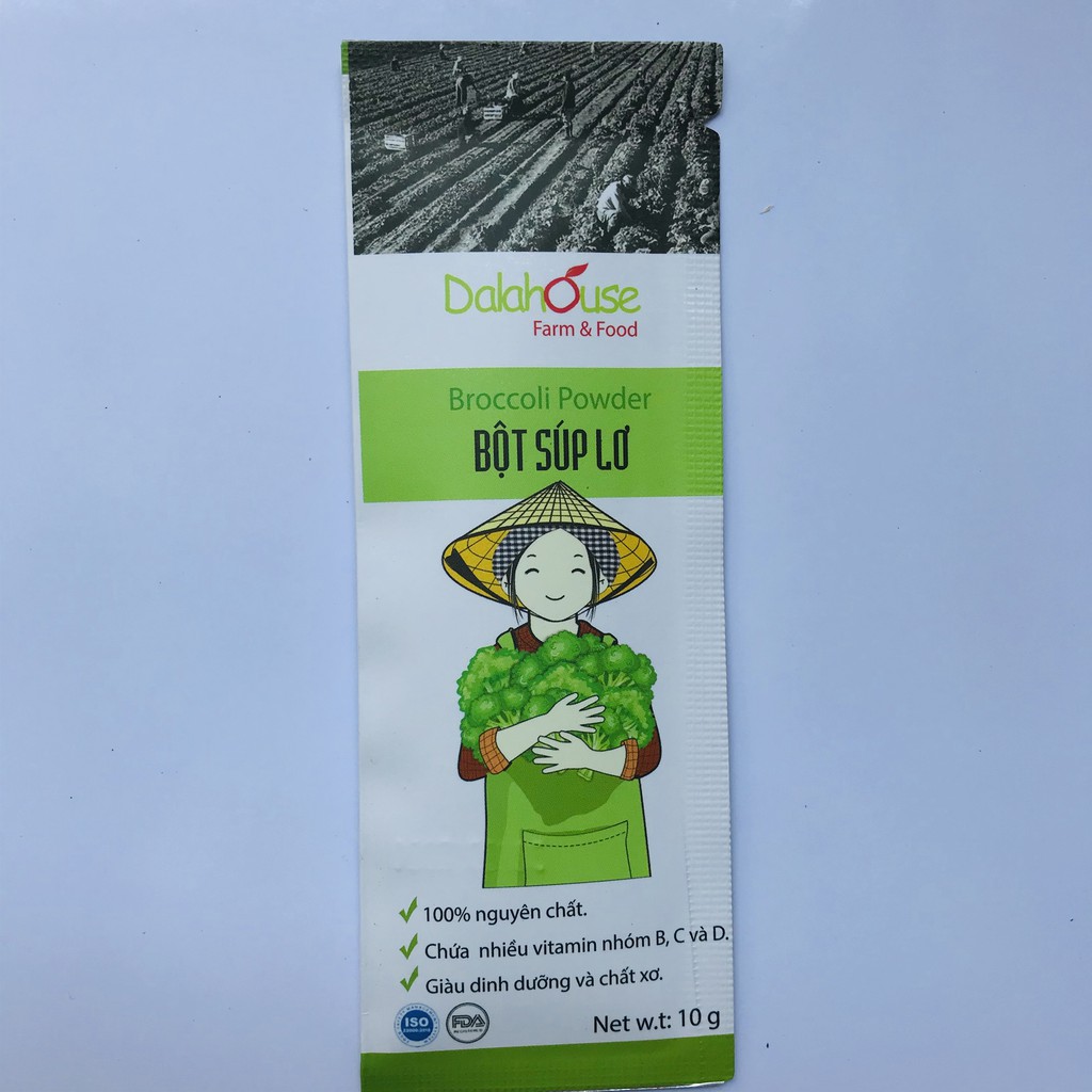 Bột súp lơ (bông cải xanh) nguyên chất Dalahouse