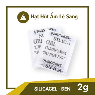 Bịch 500gram Gói hút ẩm thực phẩm Silica gel  loại 2gram/ gói-  Gói chống ẩm bảo quản thực phẩm