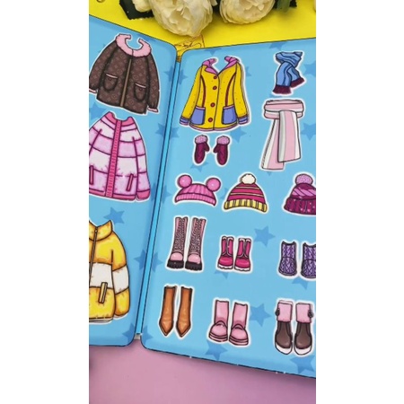 TỦ QUẦN ÁO BÚP BÊ GIẤY 3