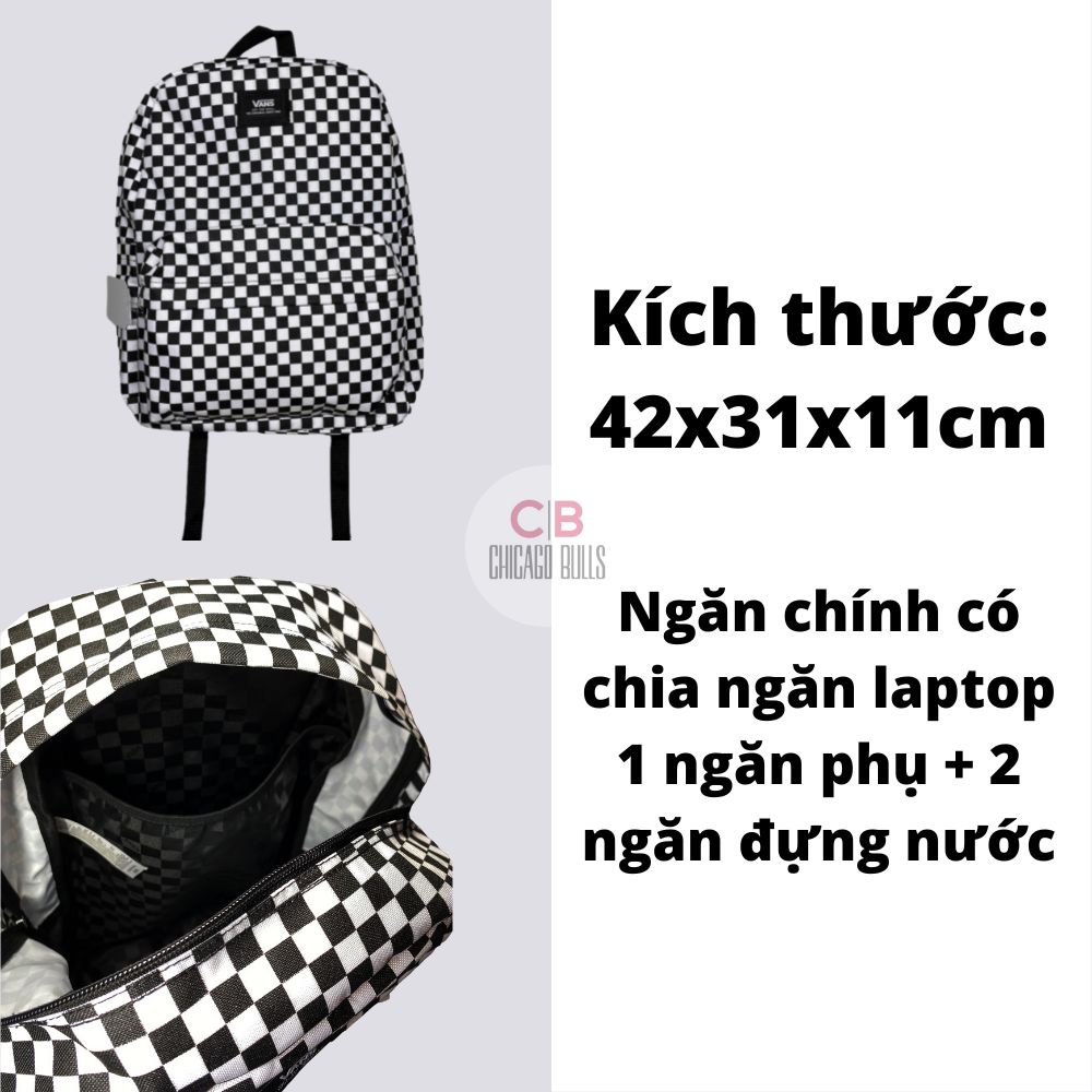 (𝗖𝗵𝗶́𝗻𝗵 𝗵𝗮̃𝗻𝗴 𝗴𝗶𝗮́ 𝘁𝗼̂́𝘁 | Chicago Bulls) Balo Vans SALE các mẫu hot (Có Sẵn - Full Tag)