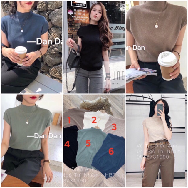 Áo len cổ 3p tay hến siêu hót
