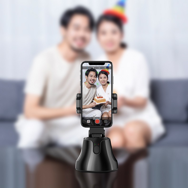 Gimbal thông minh xoay 360 độ Chuyển động theo sự di chuyển của vật thể Nhận diện khuôn mặt bảo hành 1 năm APAI GENIE