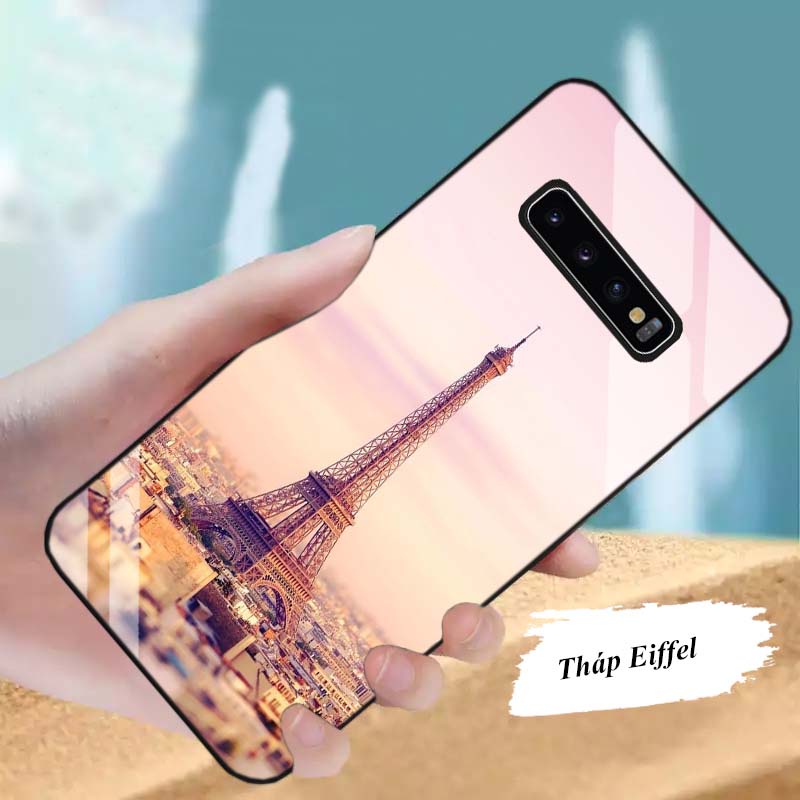 Ốp Lưng SAMSUNG S10, S10E, S10 PLUS, S10 5G Lưng kính cường lực Sang Trọng, Sáng Bóng