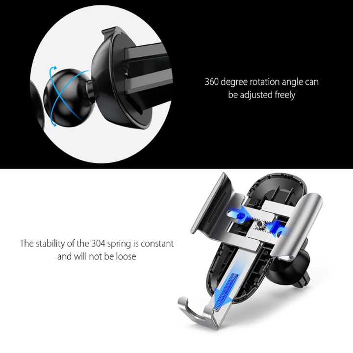 Giá đỡ điện thoại gắn trên cửa gió điều hòa ô tô nhãn hiệu Baseus SUYL-WL01 - Hàng chính hãng | BigBuy360 - bigbuy360.vn