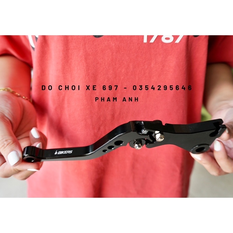 Tay phanh/ tay thắng Wave 110 218-222 chất liệu nhôm CNC. Chỉnh 6 cấp độ bóp, Lắp như zin