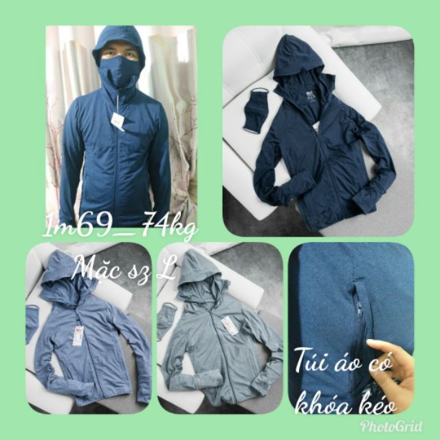 Áo nắng nam sợi chất làm mát | BigBuy360 - bigbuy360.vn