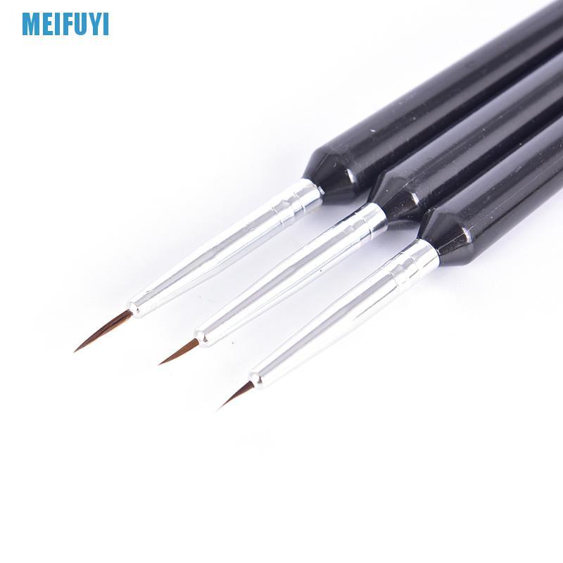 Set 3 Cọ Vẽ Trang Trí Bánh Kem Diy 439v