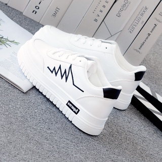 Giày Nữ, Giày Thể Thao Sneaker Nữ Màu Trắng G16 Da Cao Cấp