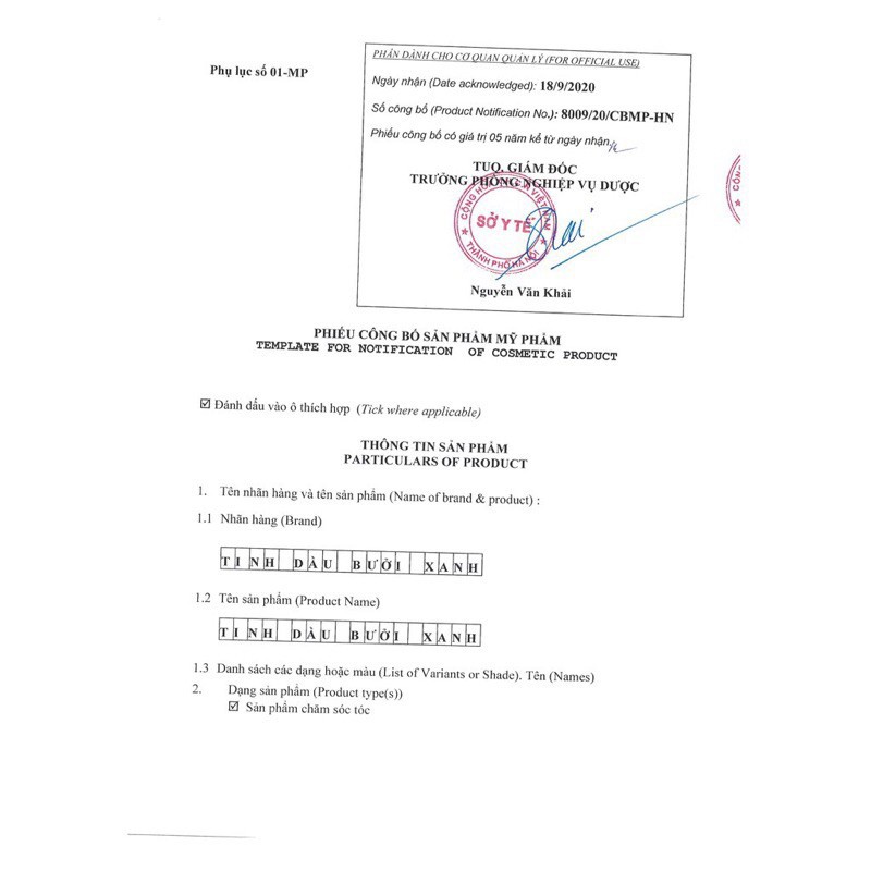 TINH DẦU BƯỞI XANH Lamei 100ml Siêu mọc tóc | BigBuy360 - bigbuy360.vn