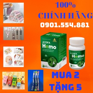 Combo 2 ayofa hemo hỗ trợ bệnh trĩ và suy giãn tĩnh mạch