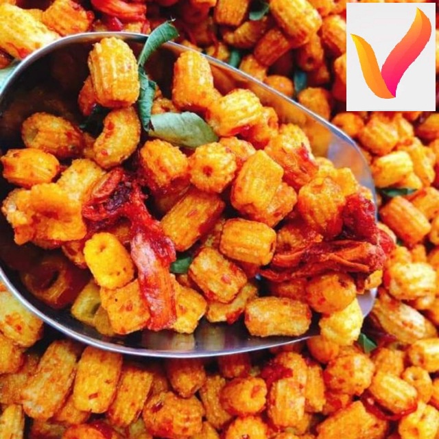 500g/ 1kg nui sấy tẩm gia vị, nui tẩm khô bò lá chanh giòn ngon đậm vị