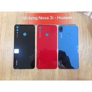 Vỏ Lưng huawei Nova 3i, kèm kính camera