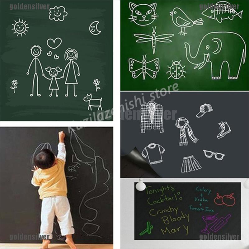 Sticker Bảng Đen Dán Tường Trang Trí Tháo Được