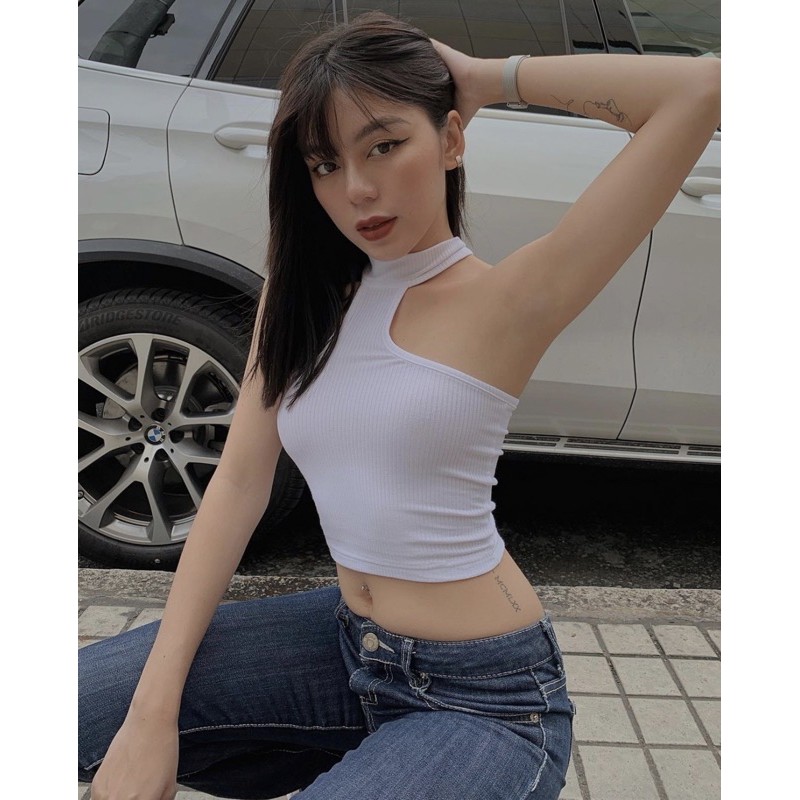 [𝑯𝑶𝑻 𝑰𝑻𝑬𝑴]  Áo ống cổ lọ  HONEY CROPTOP