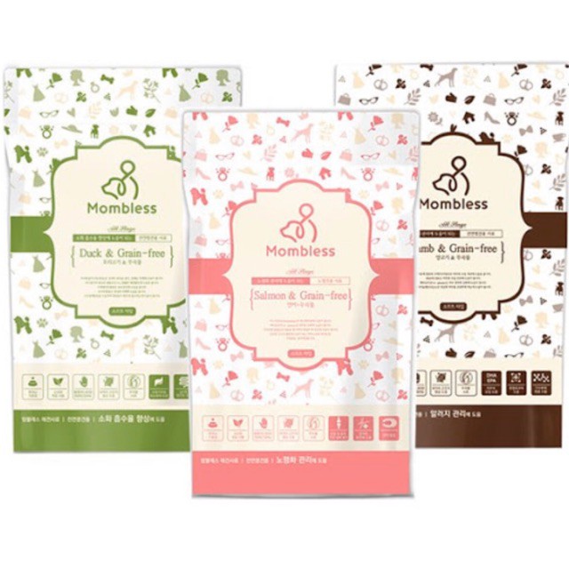 THỨC ĂN Hạt mềm cho chó Mombless 1,2kg