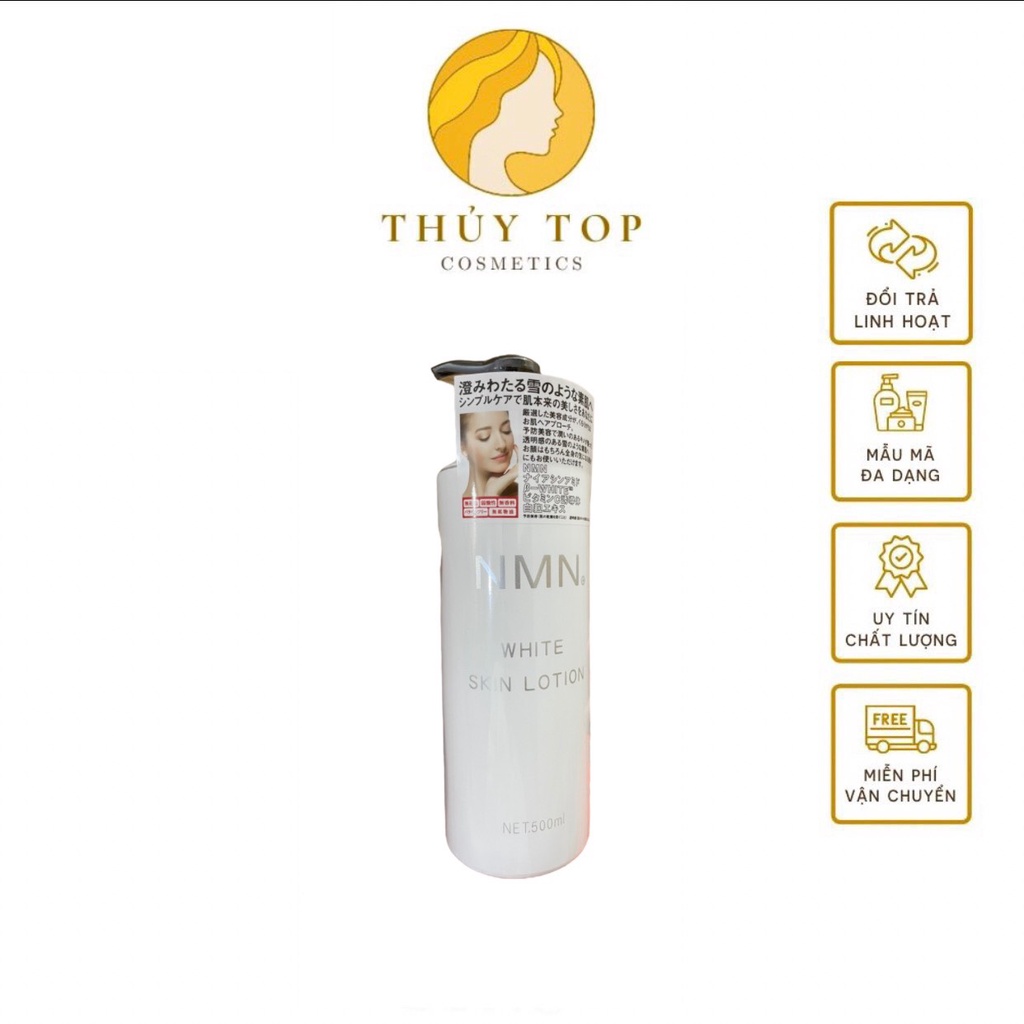 Nước Hoa Hồng Trẻ Hóa Dưỡng Trắng Da NMN White Skin Lotion