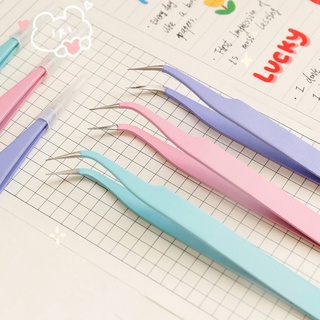 (Giao hàng ngày hôm sau)✈️✈️ Nhíp màu đơn giản DIY Handmade Nhíp Dụng cụ làm đẹp