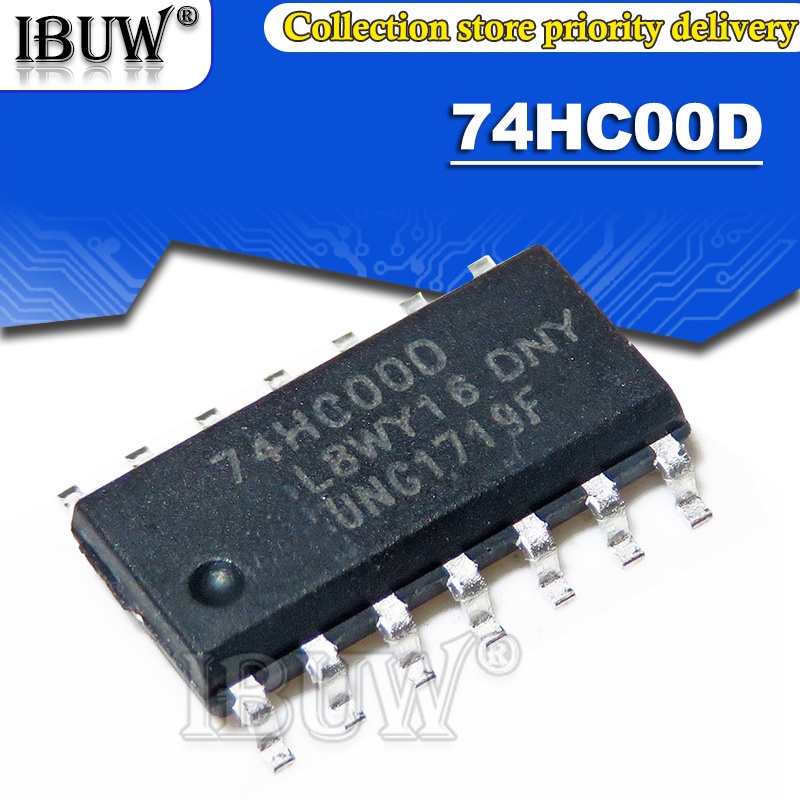 10 CHIẾC SN74HC00D SOP14 74HC00D SOP-14 74HC00 SOP Logic Chip
