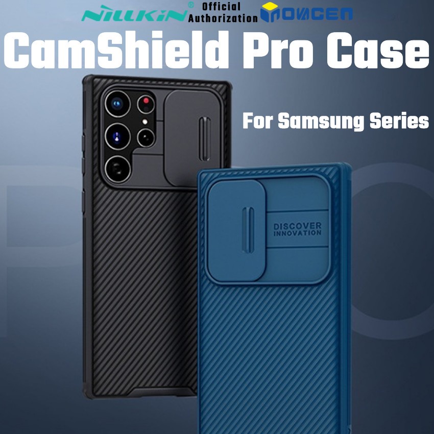 Ốp Điện Thoại Nillkin Bảo Vệ Camera Trượt Chống Sốc & Dấu Vân Tay Cho Samsung Galaxy S20 S21 NOTE20 S22 Ultra