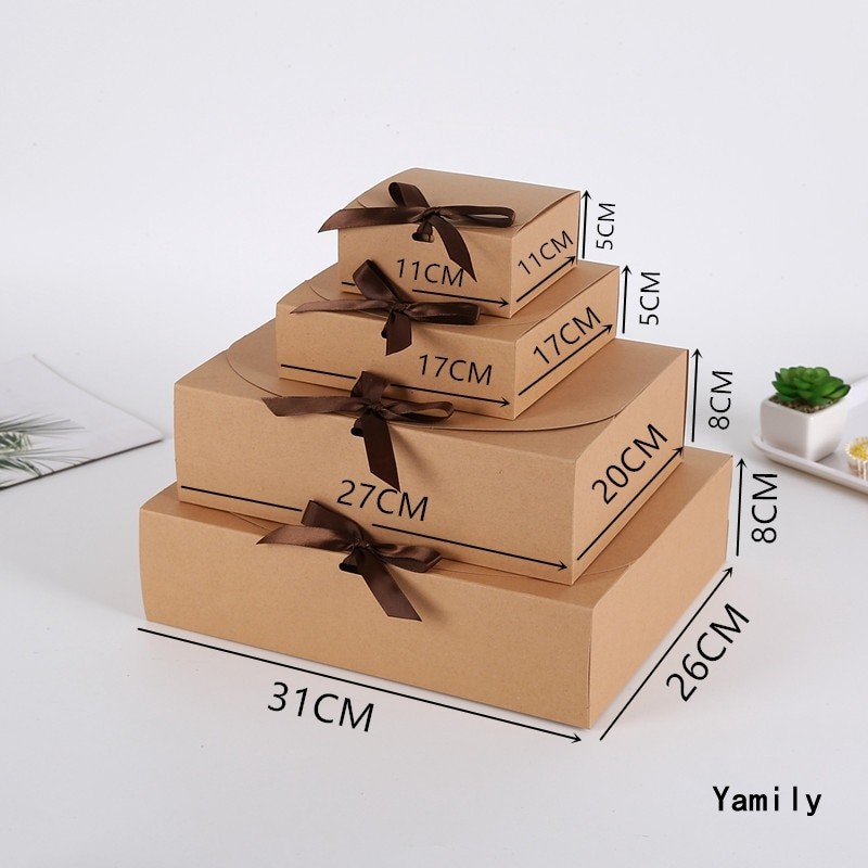 Hộp Quà Đựng Kẹo Sô Cô La/Quà Tặng/Tiệc Cưới Màu Trắng/Đen Dễ Thương