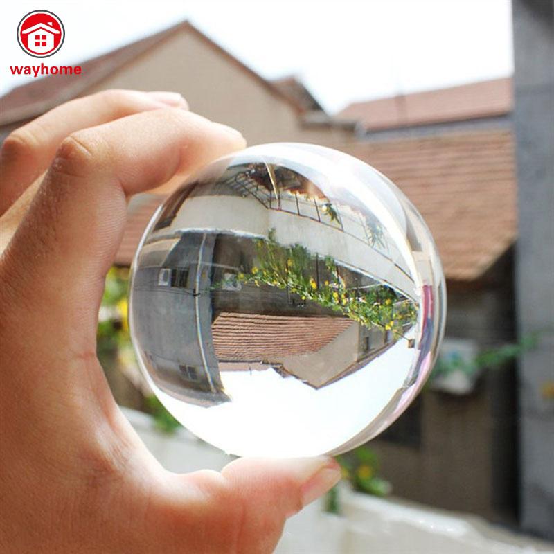 Quả cầu pha lê đẹp cho trang trí Giáng sinh (không có đế bằng gỗ)