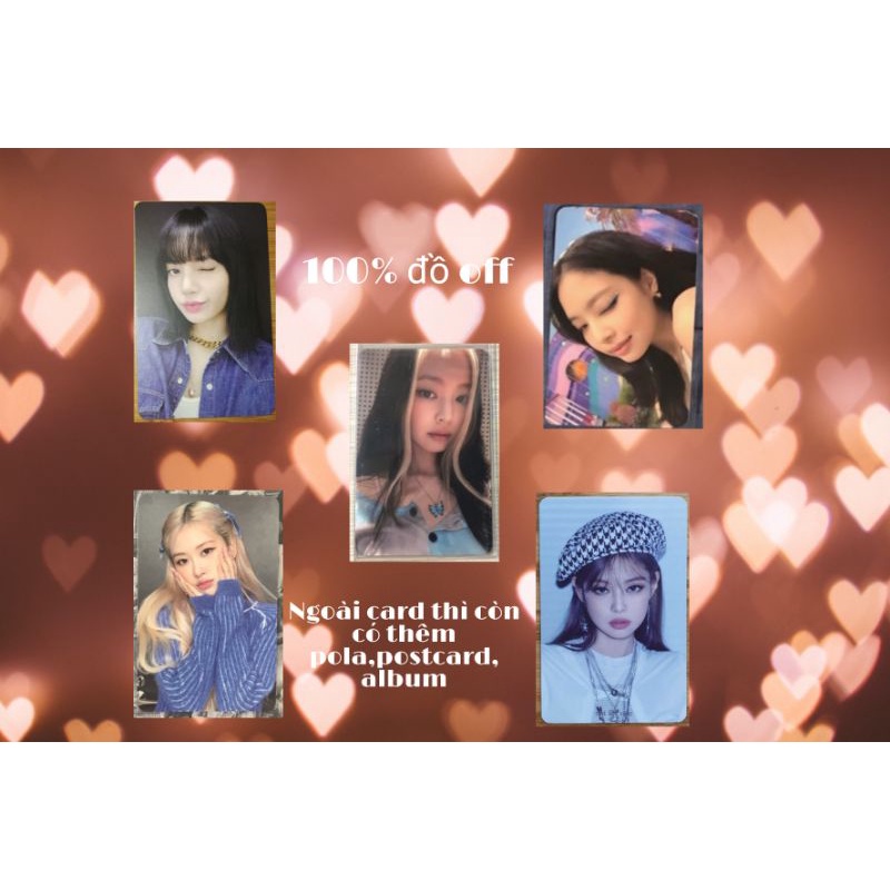 Hộp quà Blackpink ngẫu nhiên thử vận may