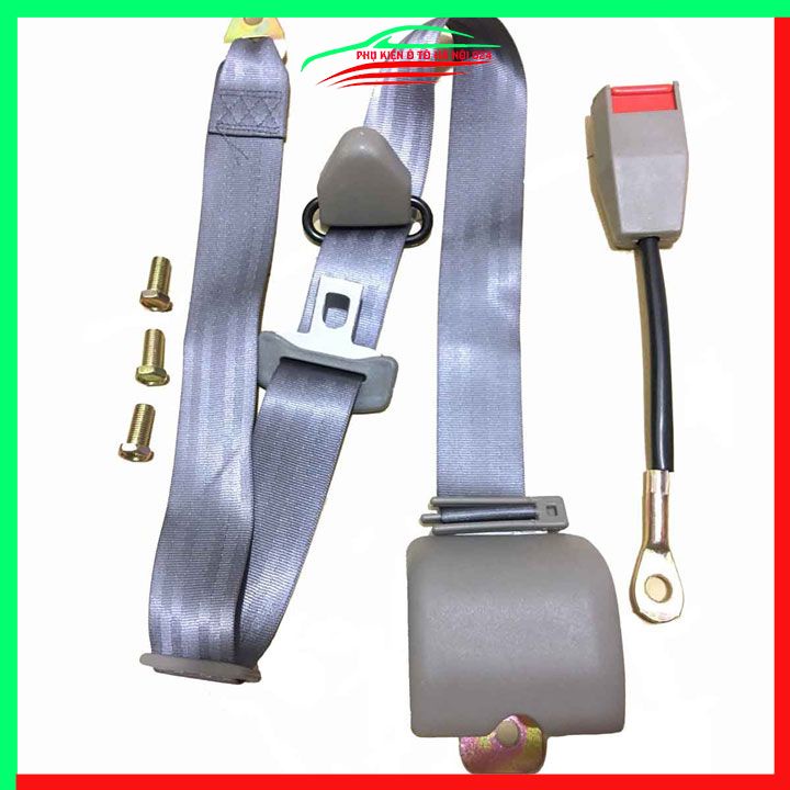 Dây đai an toàn tự động màu đen chắc chắn 2.8m dùng cho lái xe ô tô bản rộng 5cm