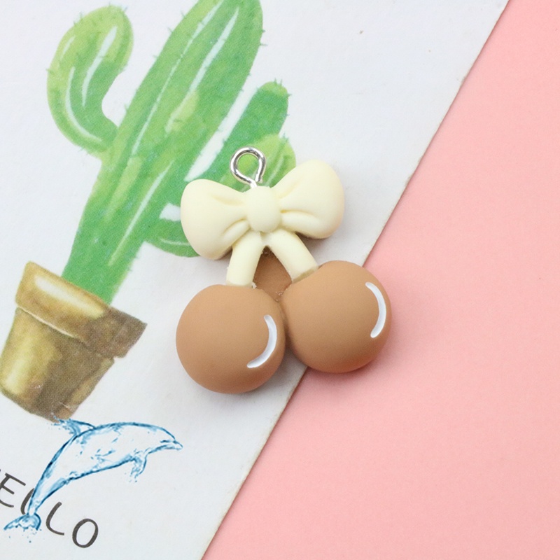 Bộ Phụ Kiện Làm Trang Sức Thủ Công Bằng Nhựa resin Màu Trà Sữa / Mèo / Kẹo / Bánh Quy / Bông Tai / Móc Khóa diy