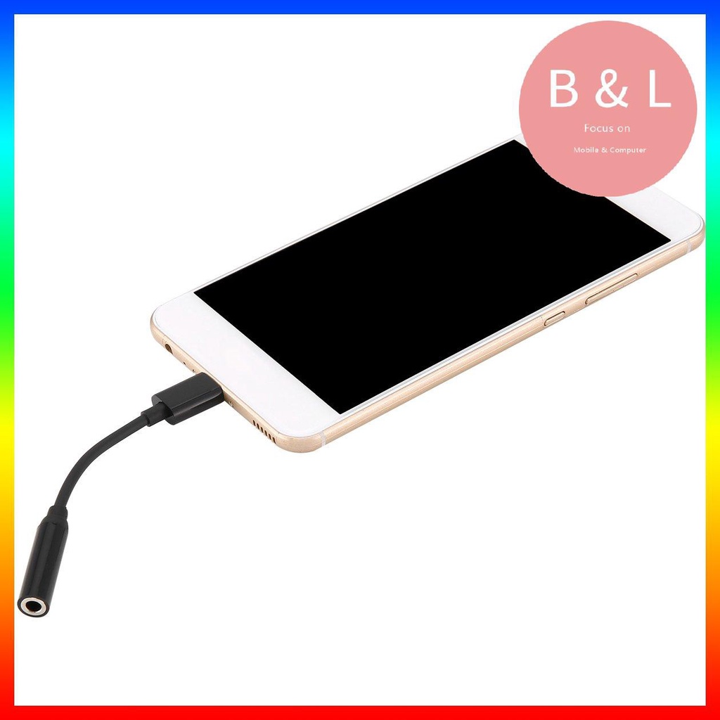 Bộ chuyển đổi mini type-c sang 3.5mm usb 3.1 type-c sang 3.5 aux chuyên dùng
