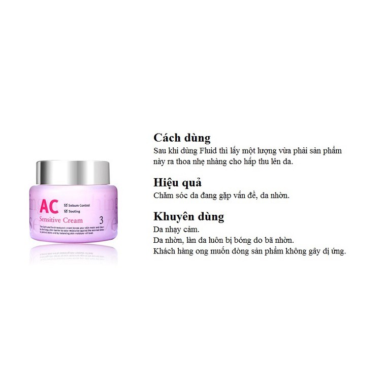 Kem dưỡng da AC Sensitive Cream skinaz | BigBuy360 - bigbuy360.vn