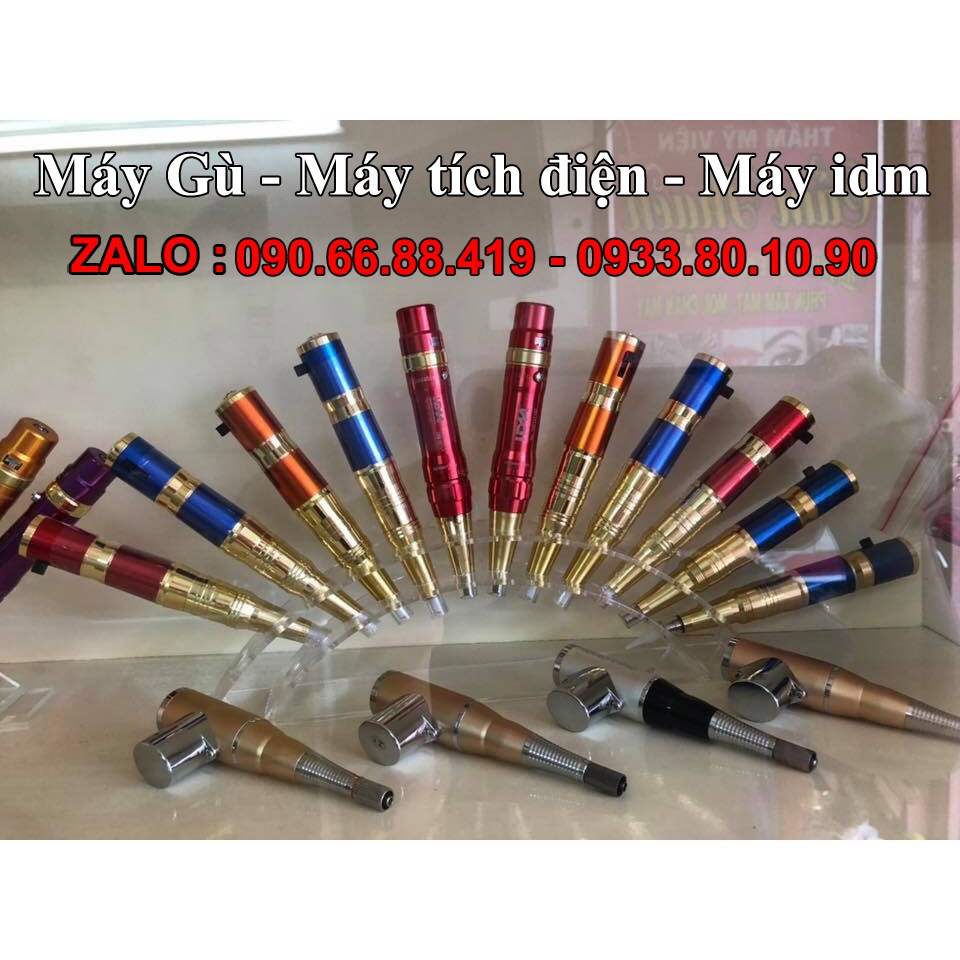 Máy xăm Tích điện thẩm mỹ - Máy xăm Gù - Máy xăm phổ thông - Máy idm phun xăm Spa - Máy phổ thông thẩm mỹ