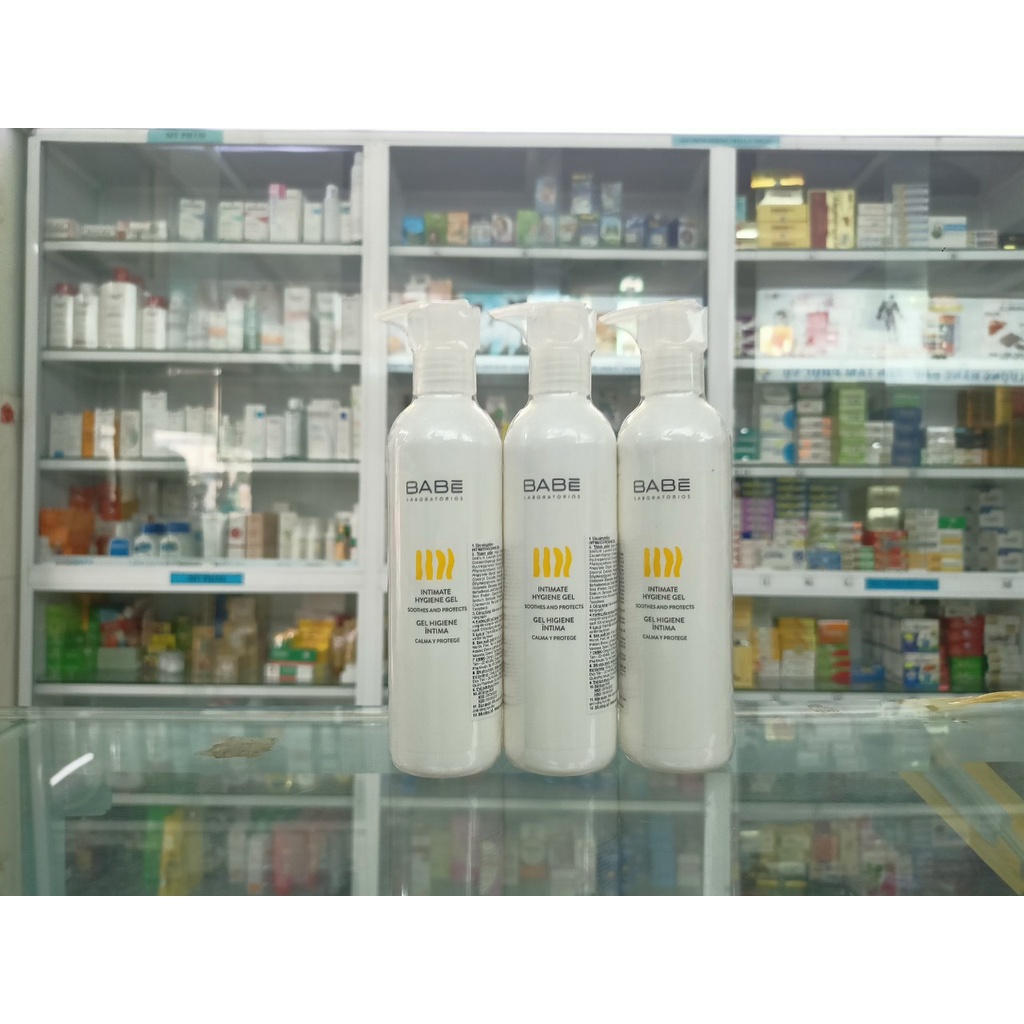 - BABE INTIMATE HYGIENE GEL 250ml - Dung dịch vệ sinh dịu nhẹ