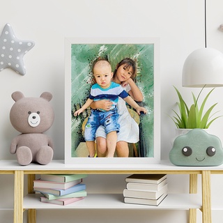 Tranh chân dung digital art - Tranh vẽ chân dung kỹ thuật số