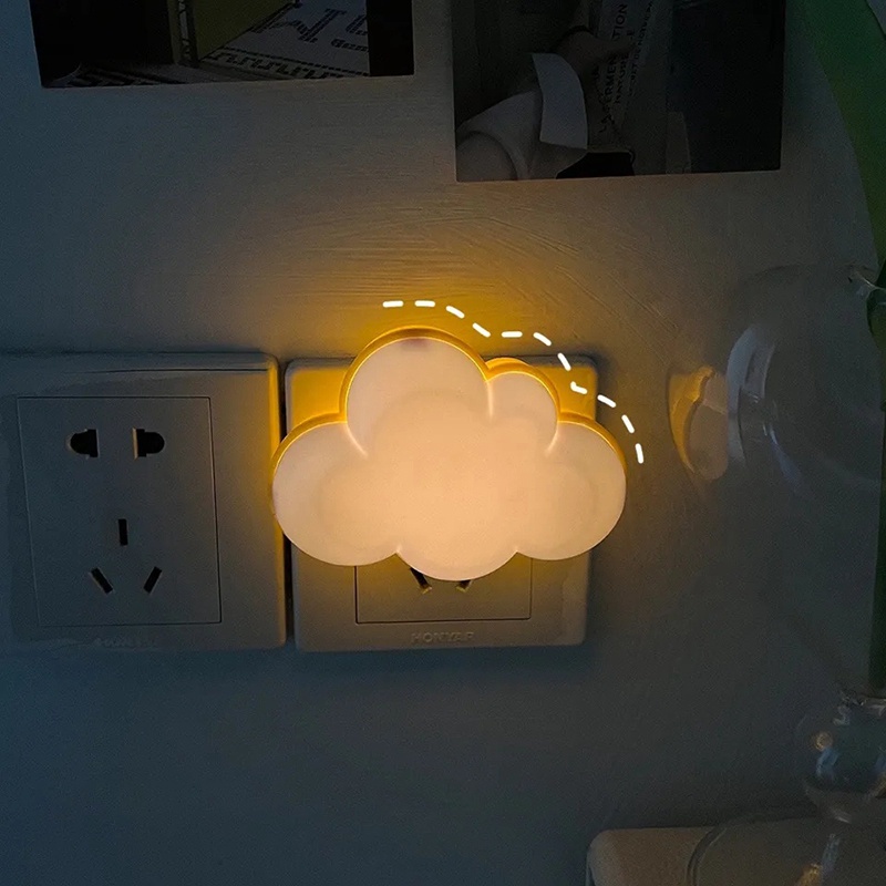 Đèn Ngủ Bảo Vệ Mắt Hình Đám Mây Dễ Thương