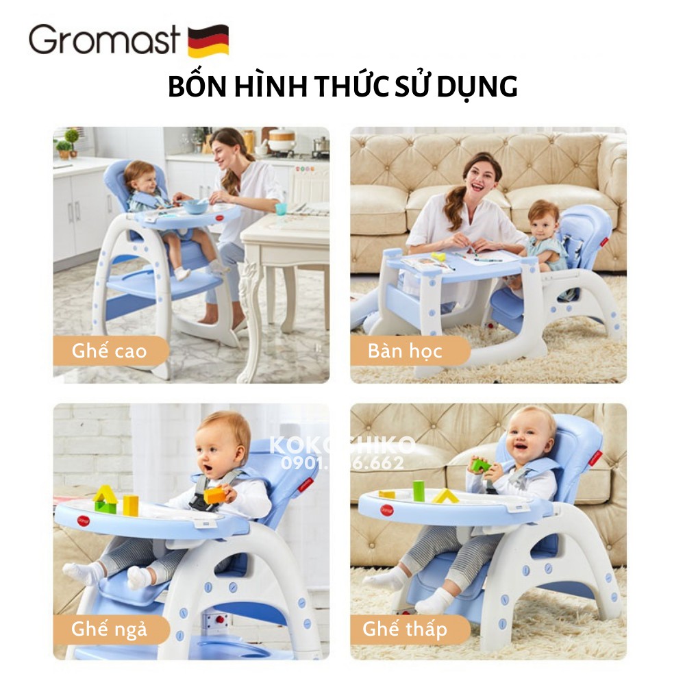 Ghế ngồi cho bé 2in1 đa năng Gromast 505